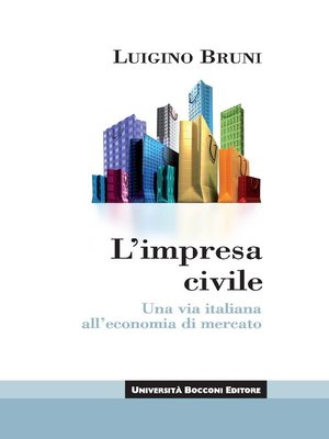 cover image of L'impresa civile